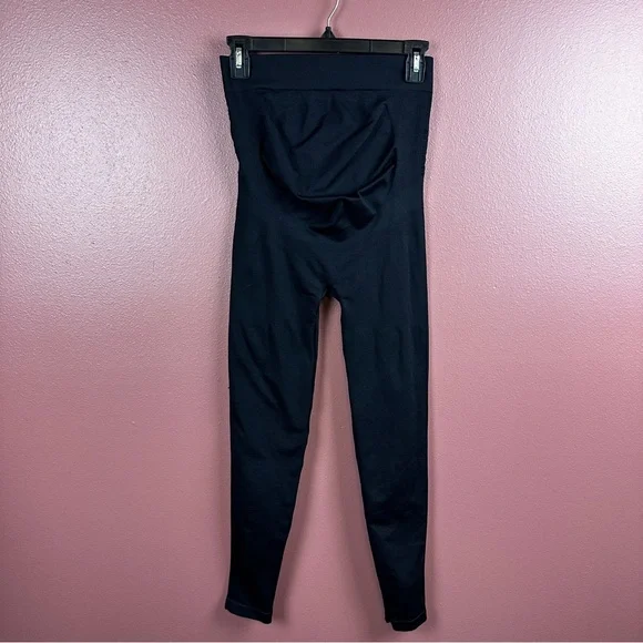 BLANQI Maternity Leggings Over The Belly Pregnancy Tights Moderate Support - Picture 3 of 7